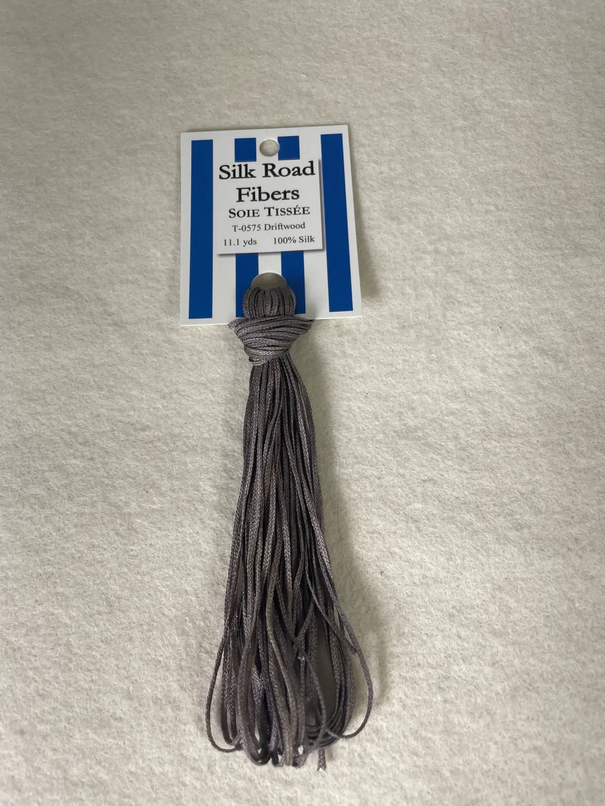 Silk Road Fibers T-575 Driftwood Soie Tissee 1