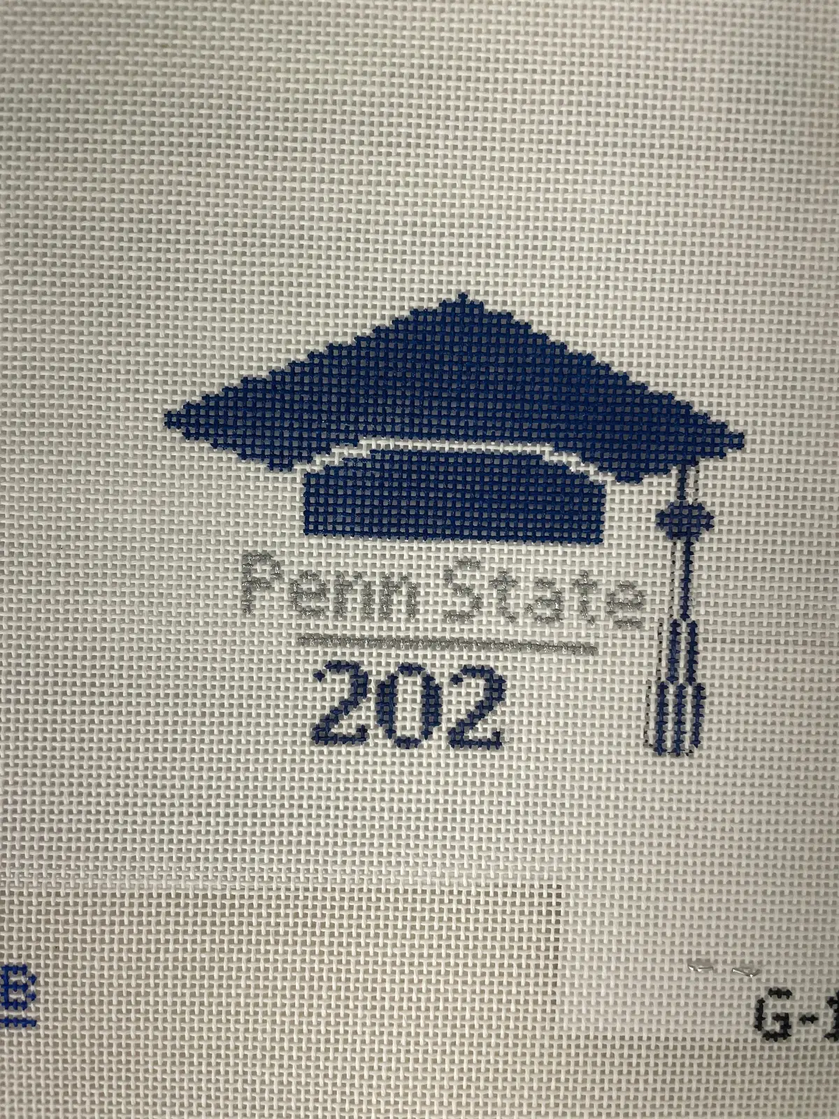 * Lauren Bloch Designs G152 Penn State University Grad Cap 1