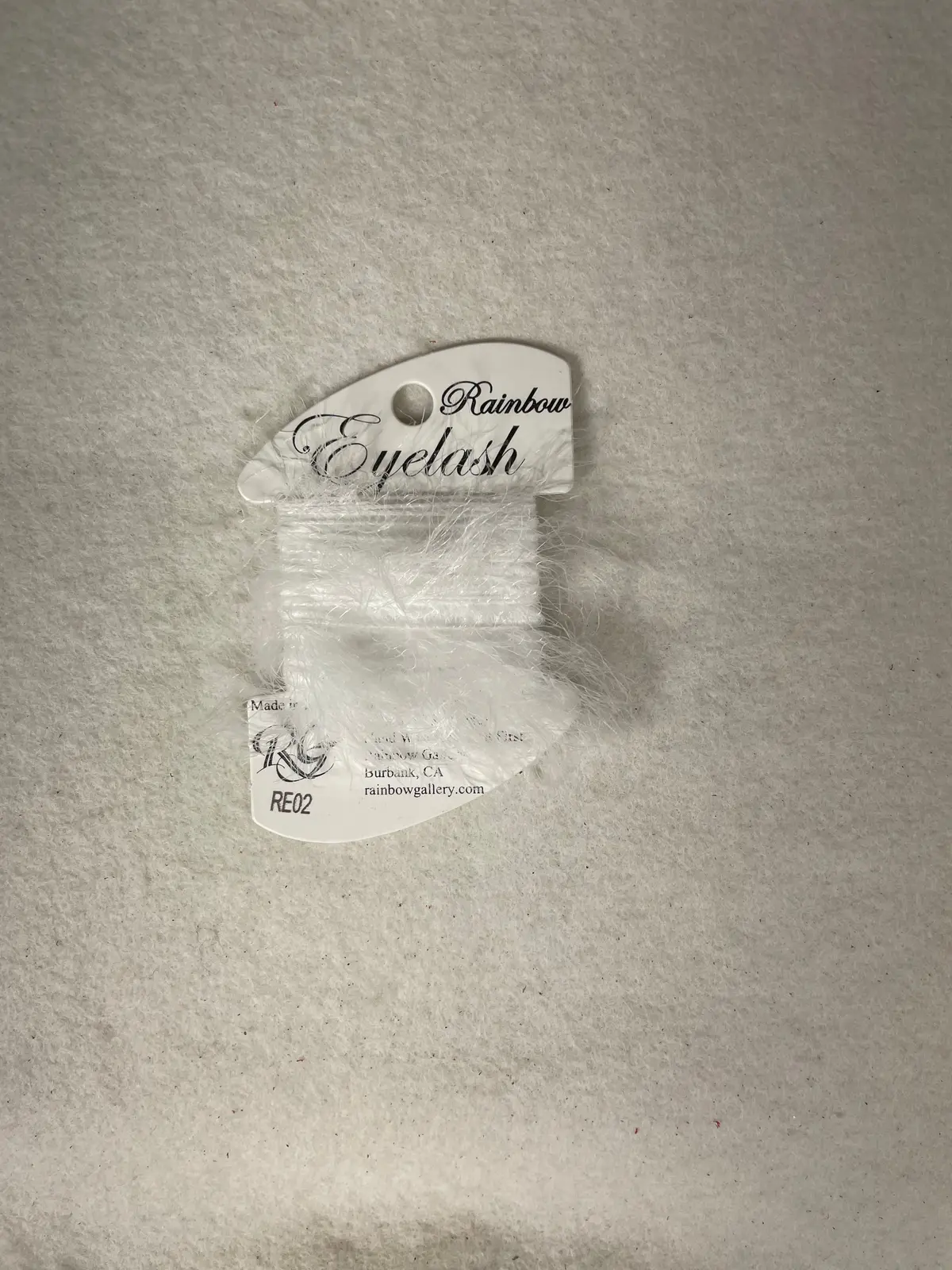* Eyelash Re02 White 1