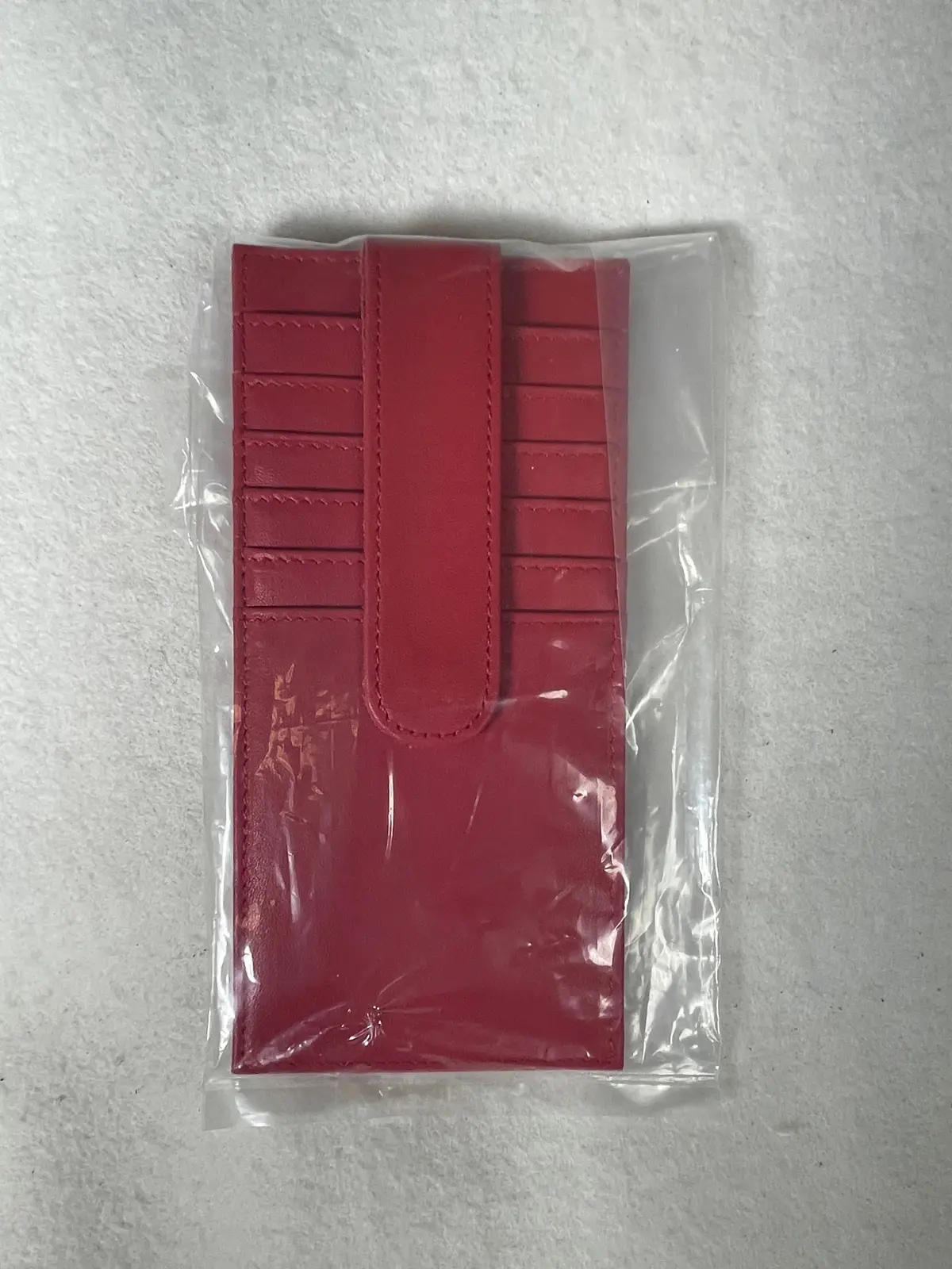 * Sale/ Planet Earth Women's Credit Card Holder Llw Red 1