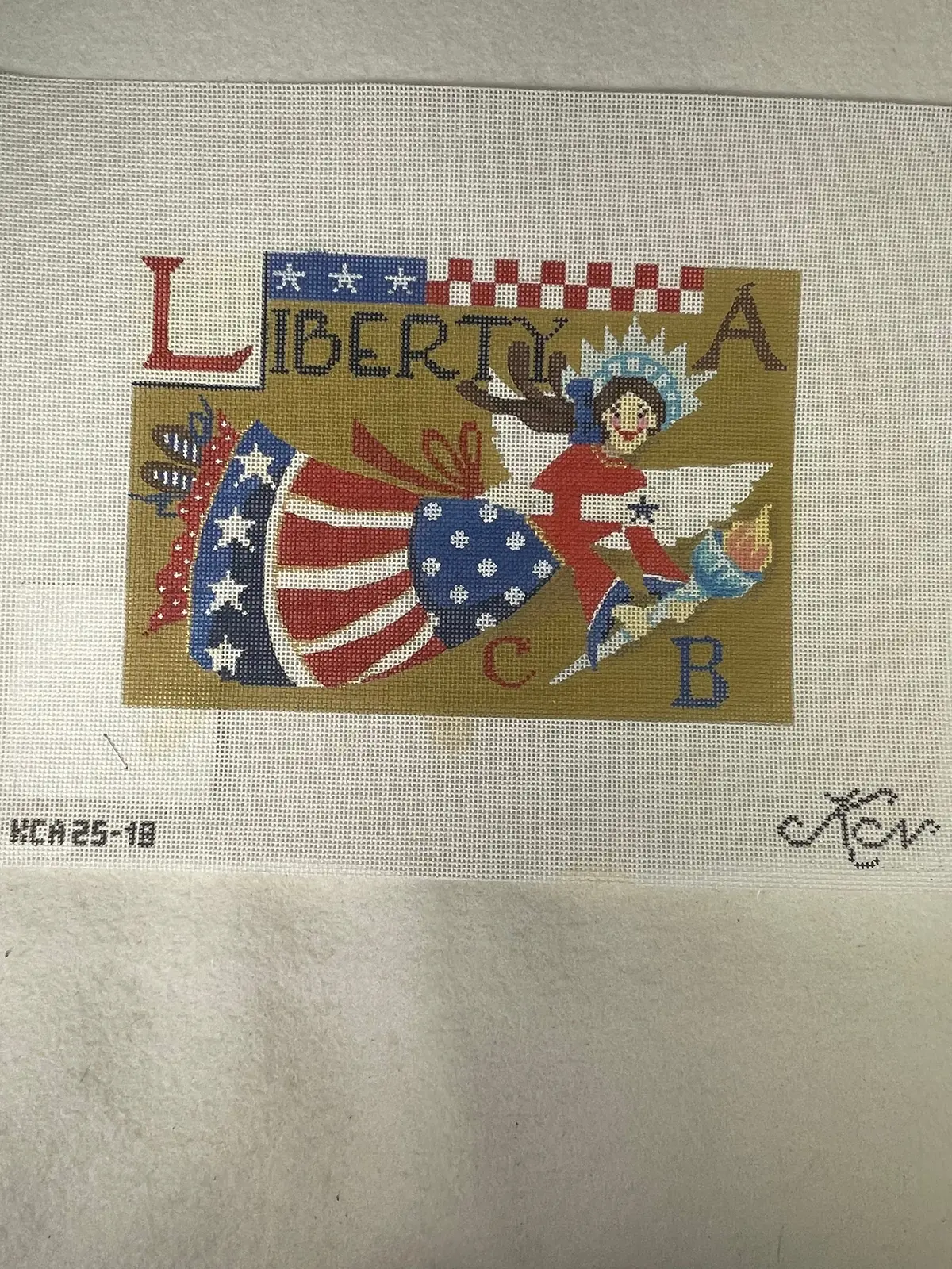 * Sale Kelly Clark Studio, Llc. Kca 25-18 Liberty Sampler 1