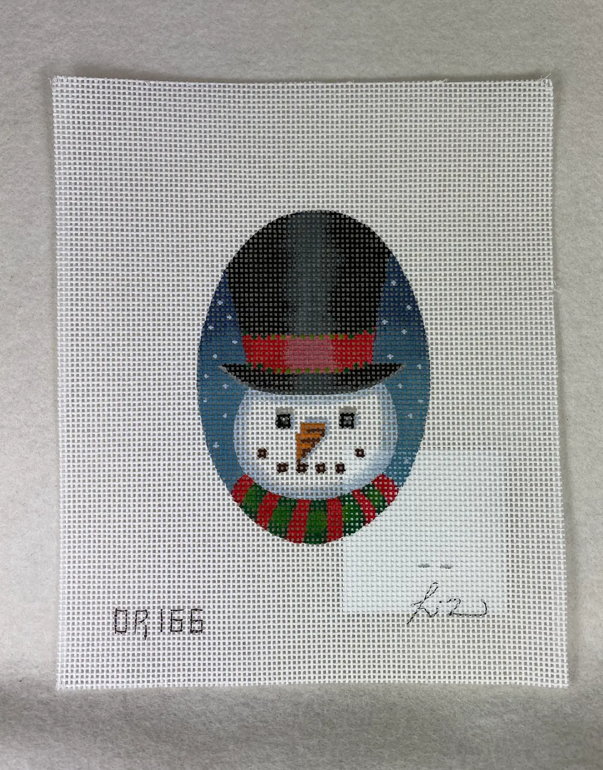* Susan Roberts Needlepoint Or166 Frosty 1