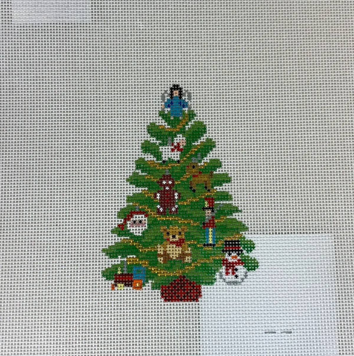 Susan Roberts Needlepoint 5828 Toy Tree 1