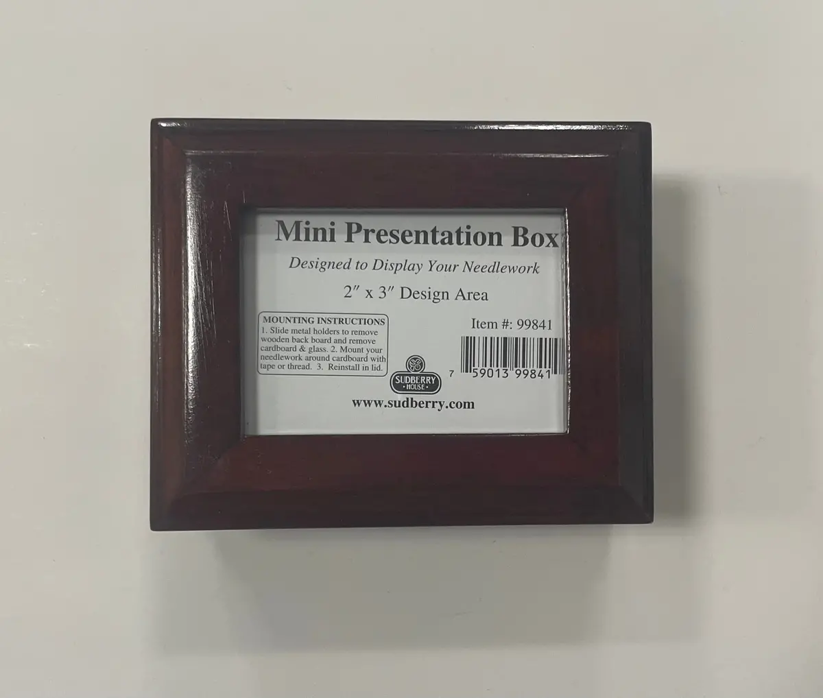 Sudberry Box 2X3 Mini Box Cherry 1