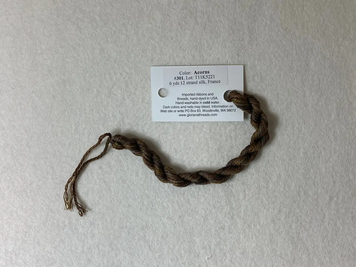 Gloriana Silk Floss 301 Acorns 1