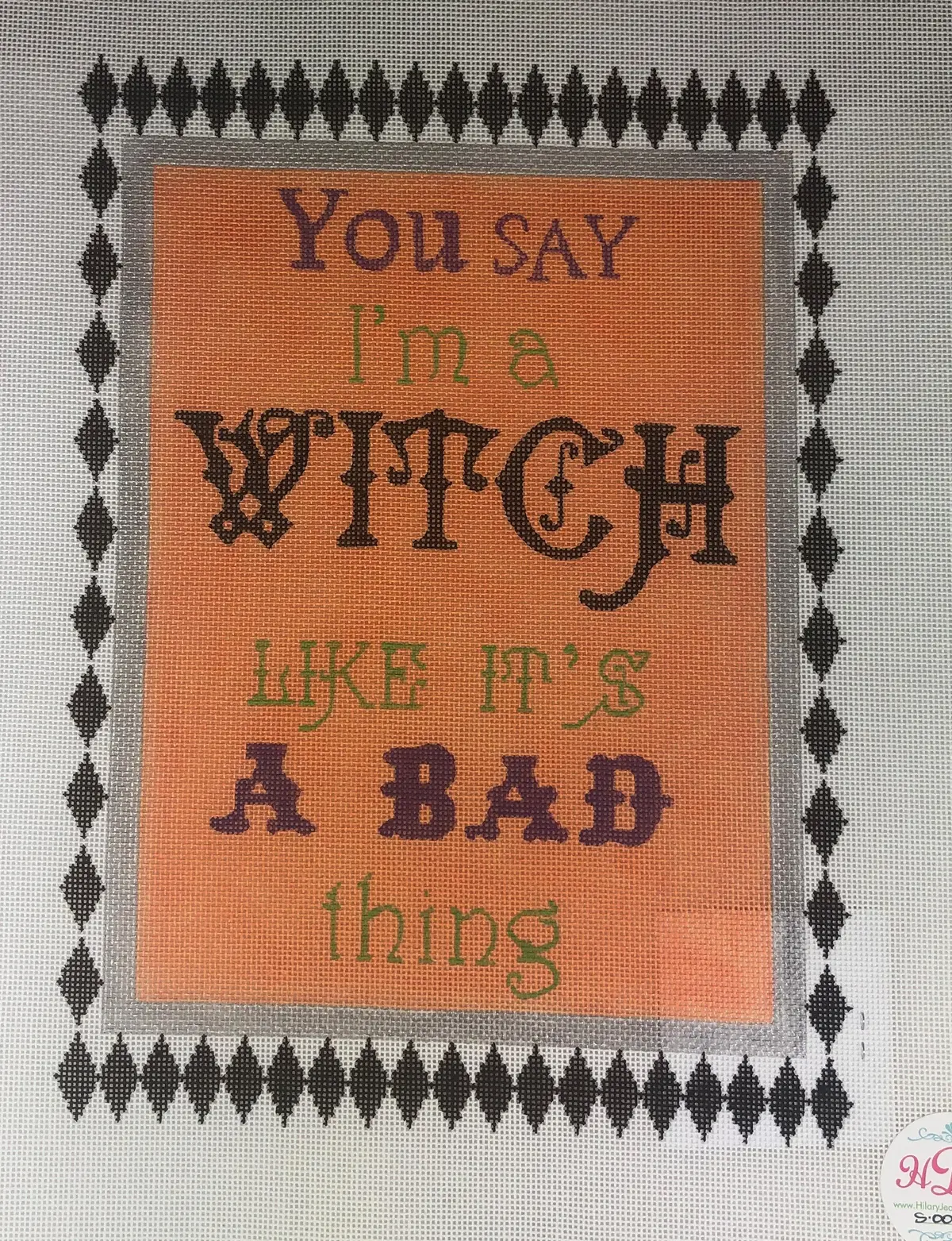 * Hilary Jean Designs S-004-18 Say I'm A Witch 1