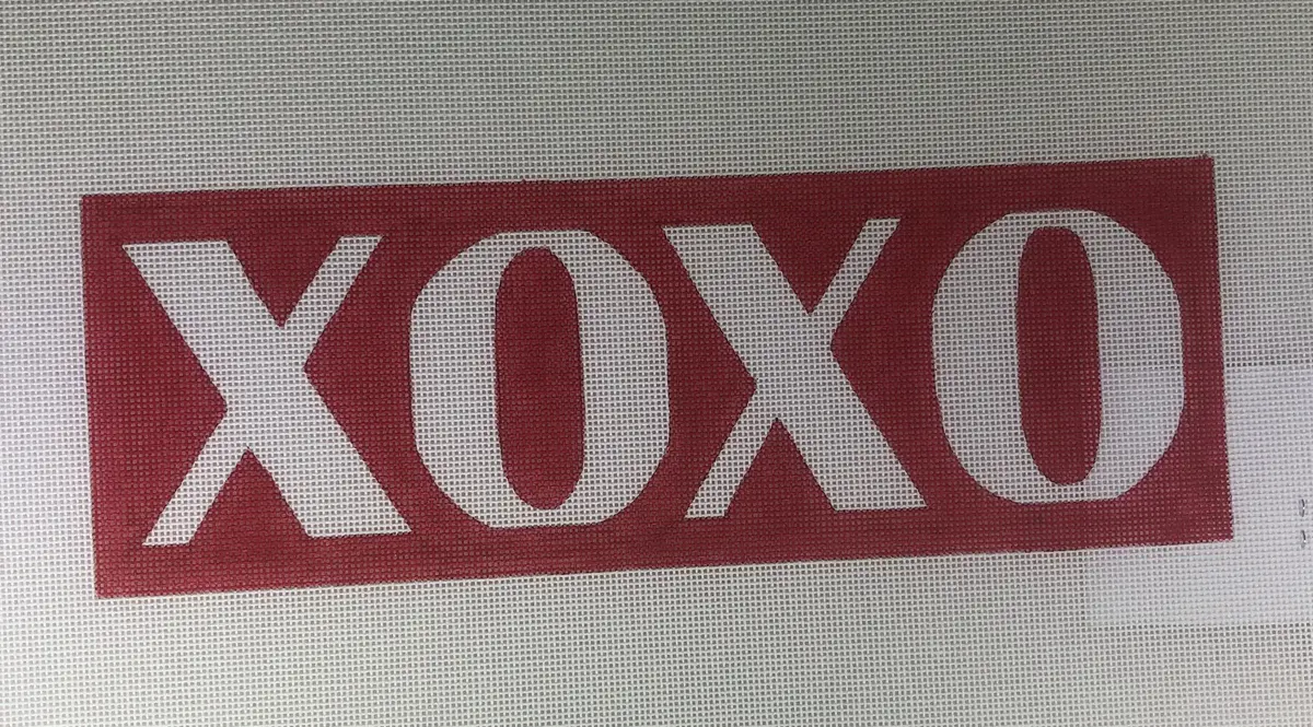 Hilary Jean Designs V-001-18 Xoxo 1