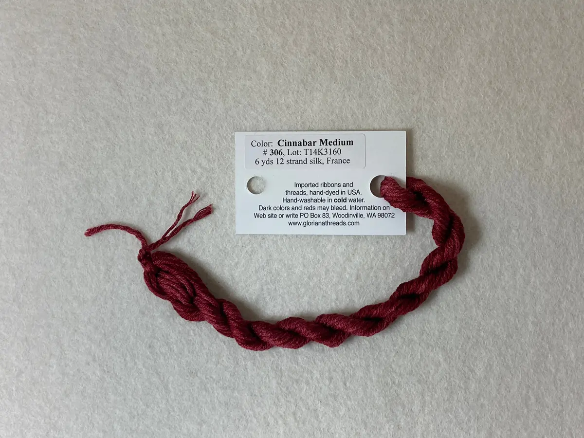 Gloriana Silk Floss 306 Cinnabar Medium 1