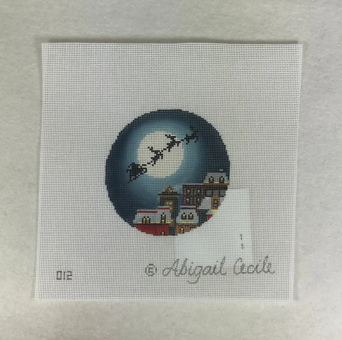 Kirk & Bradley Ac012 Christmas Eve Town Ornament 1