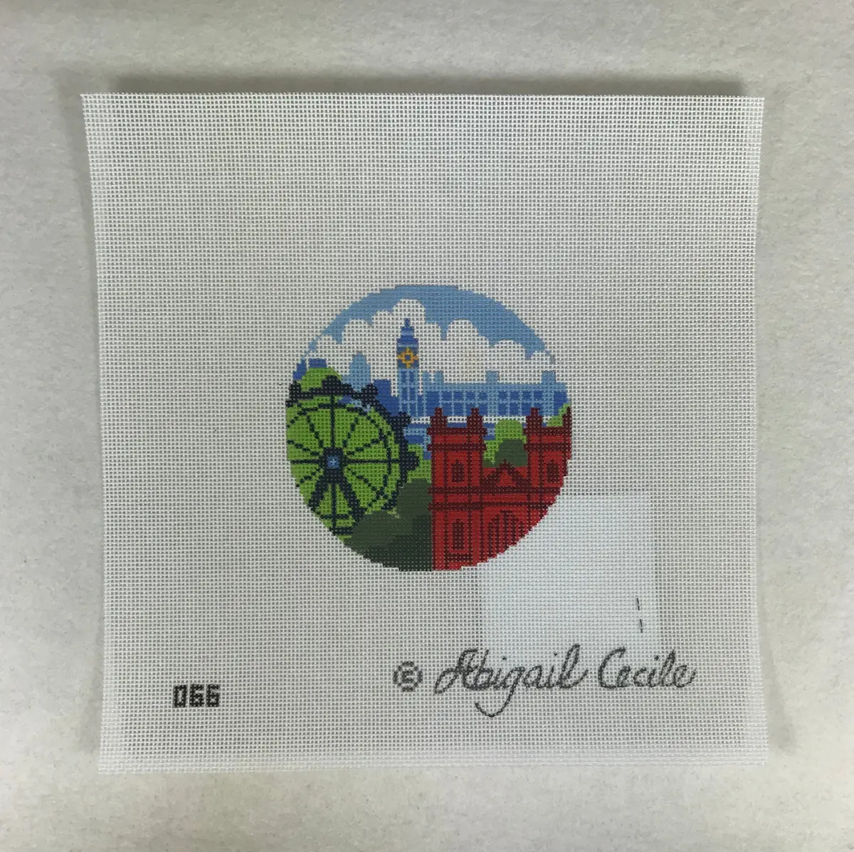 * Abigail Cecile Ac066 Rooftops Of London Travel Round 1