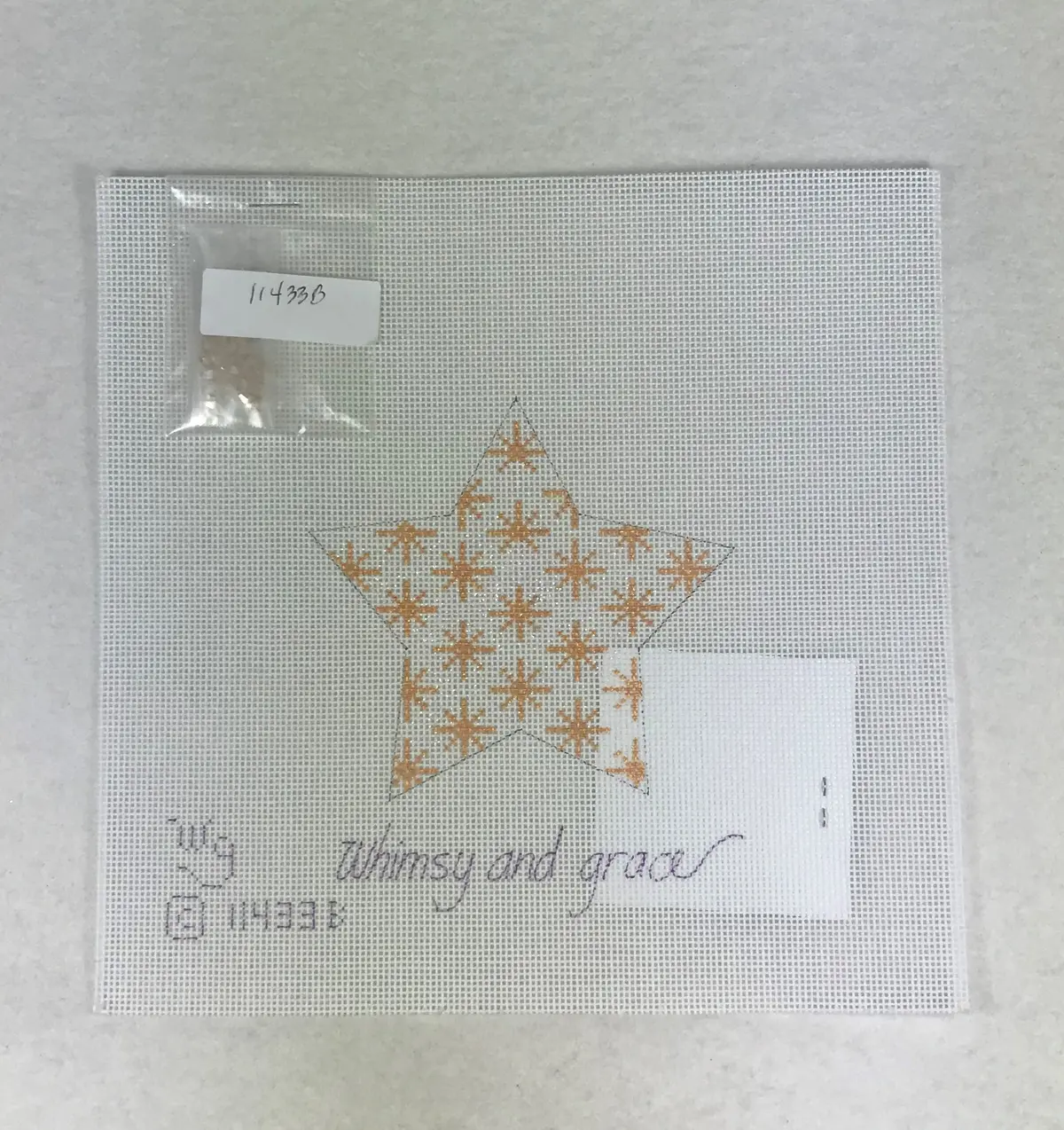 Whimsy And Grace Wg 11433B&C Star - Gold And Crystal 1