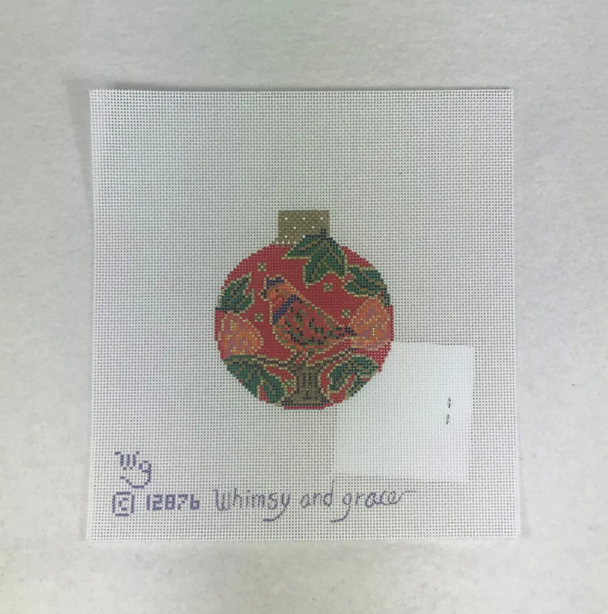 * Whimsy & Grace Wg 12876 Partridge Reflection 1