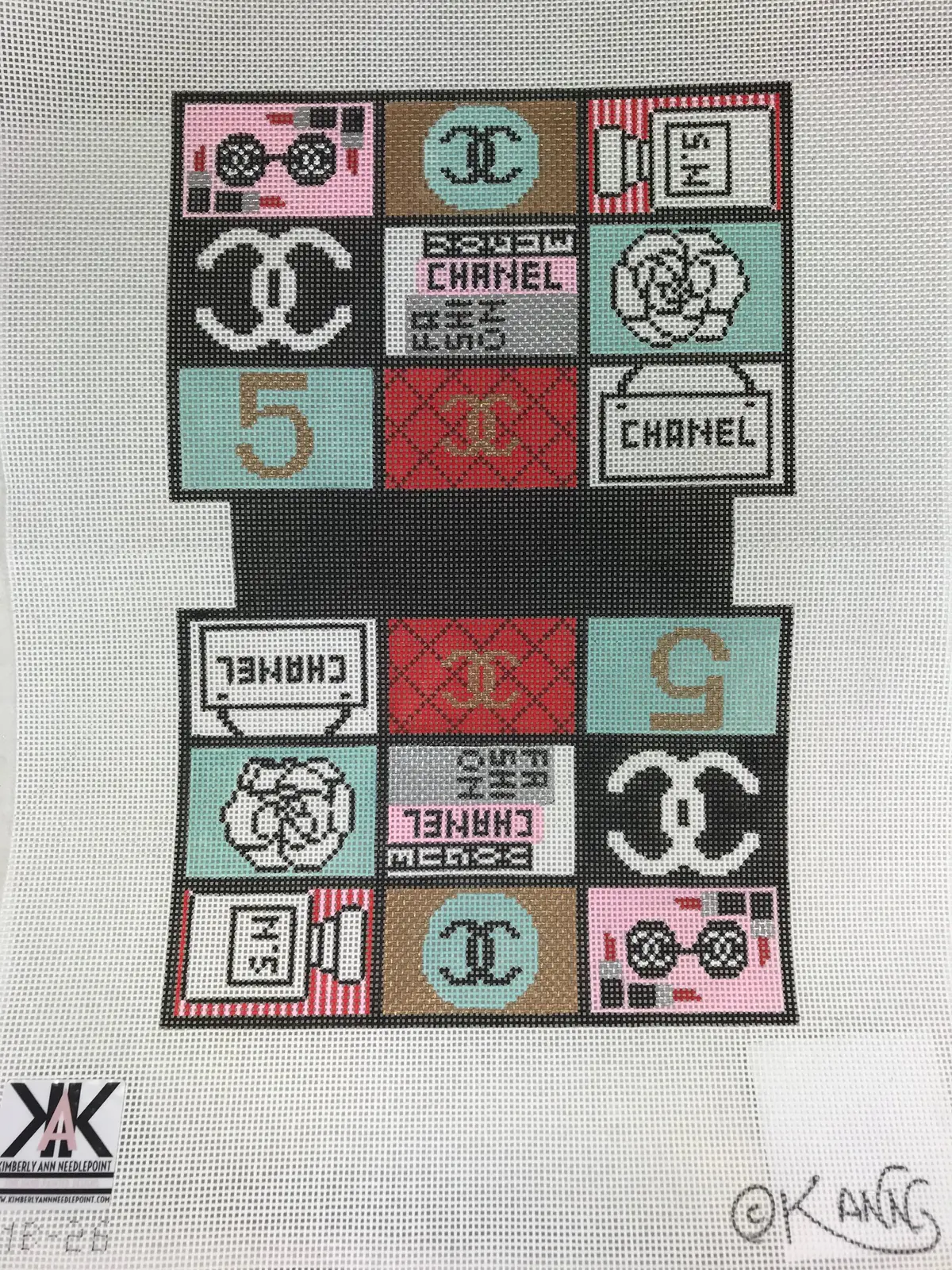 * Kimberly Ann Needlepoint Mb-26 Everything Chanel (Small) 1