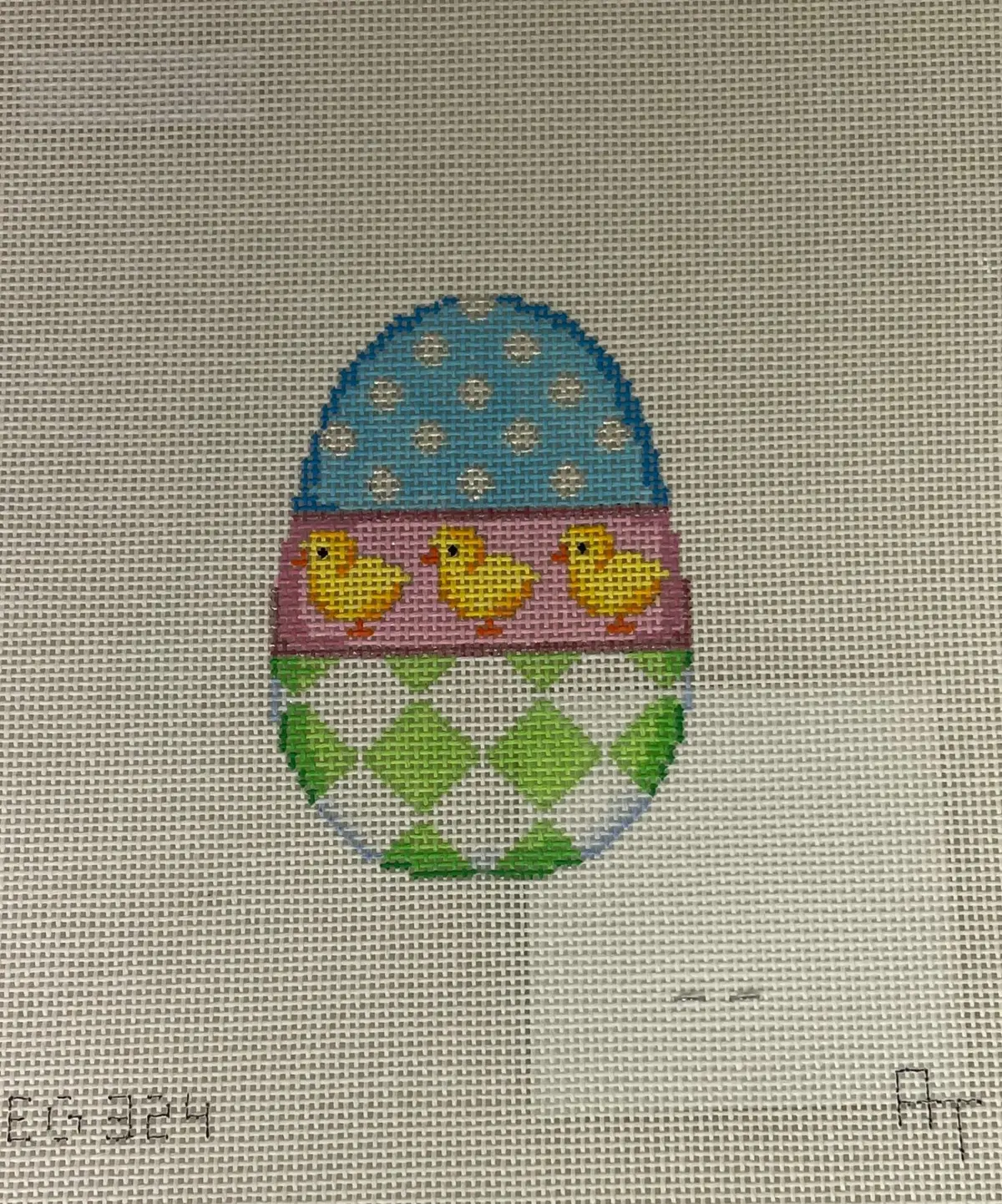 * Associated Talents Eg324 Chicks/ Hop Stripe Egg 1