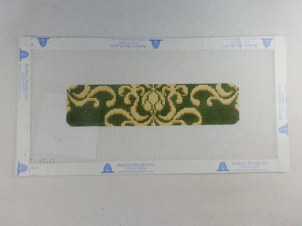 Clara Wells Needlepoint Clc158 Flourish Cuff 1