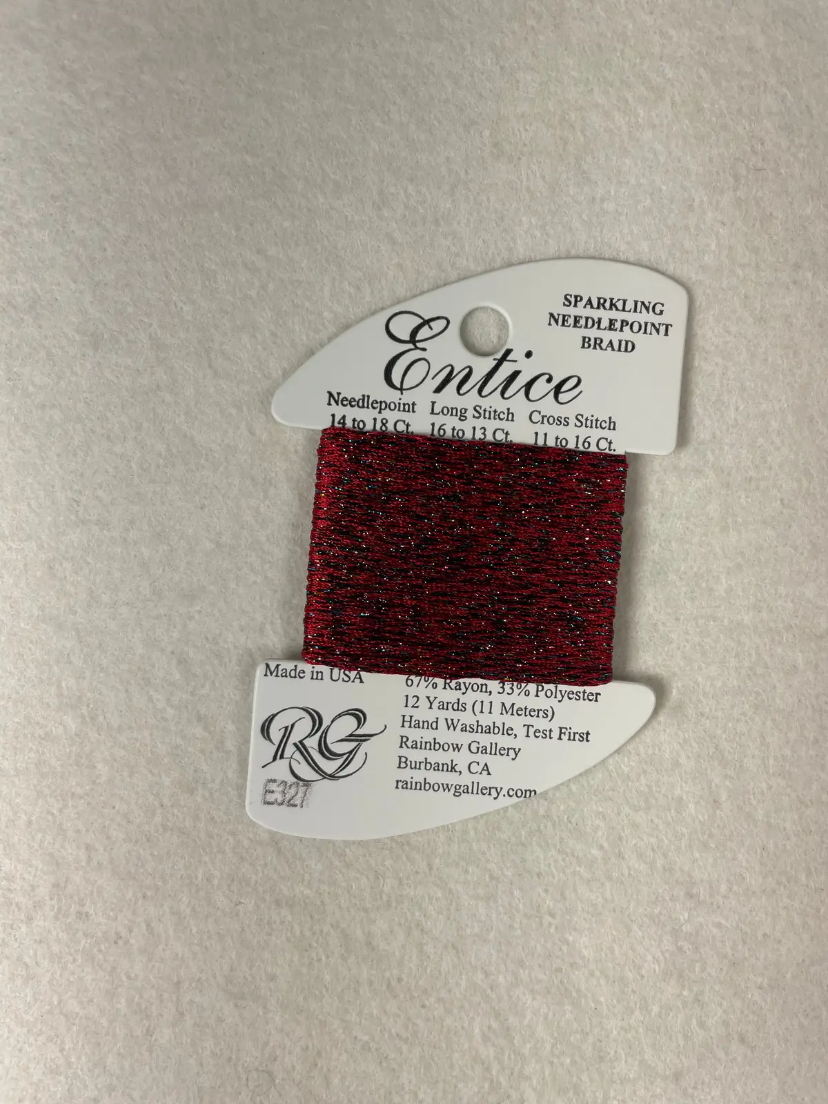 Entice E327 Chinese Red 1