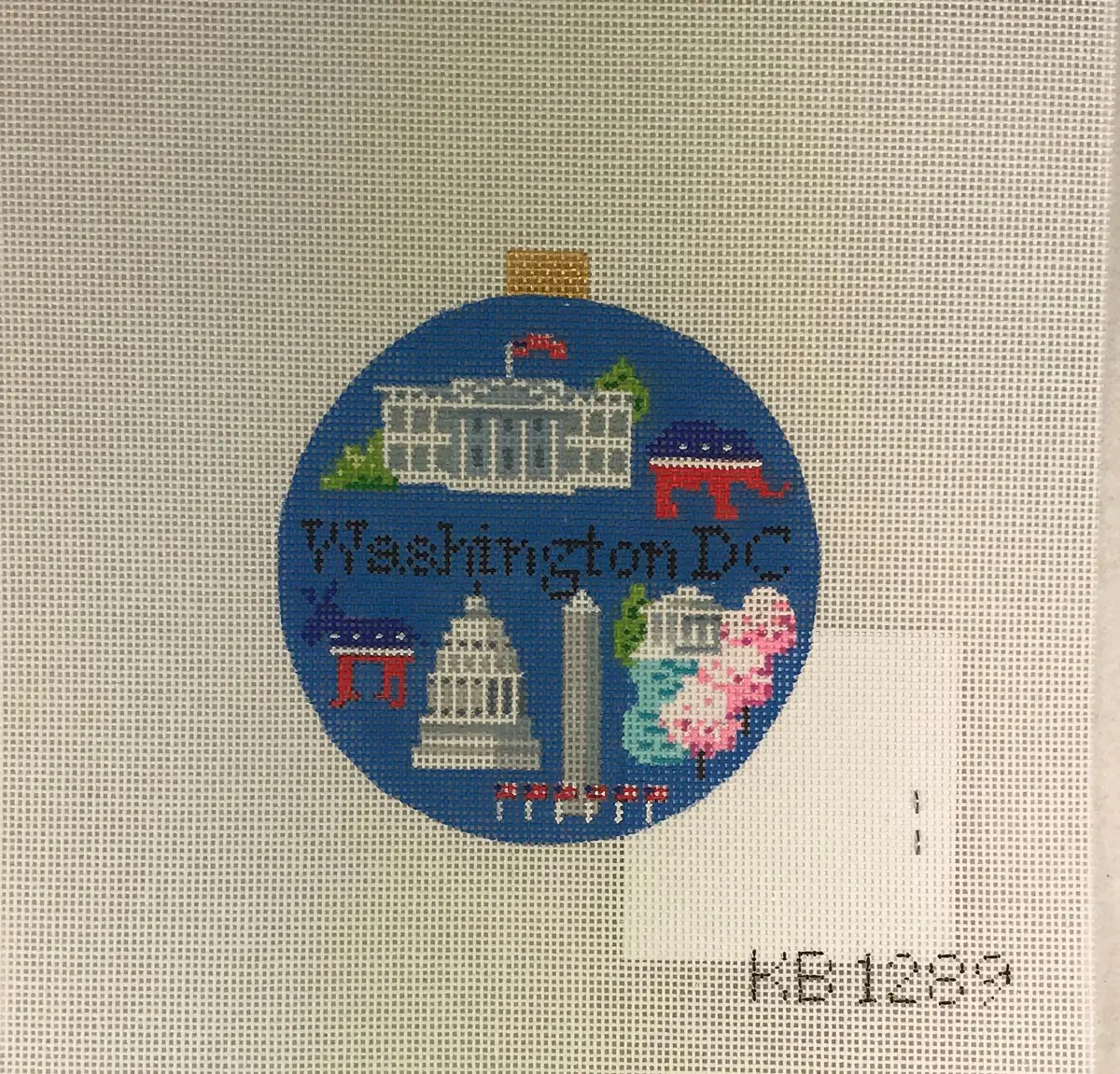 * Kirk & Bradley Kb1289 Washington Dc Travel Round 1