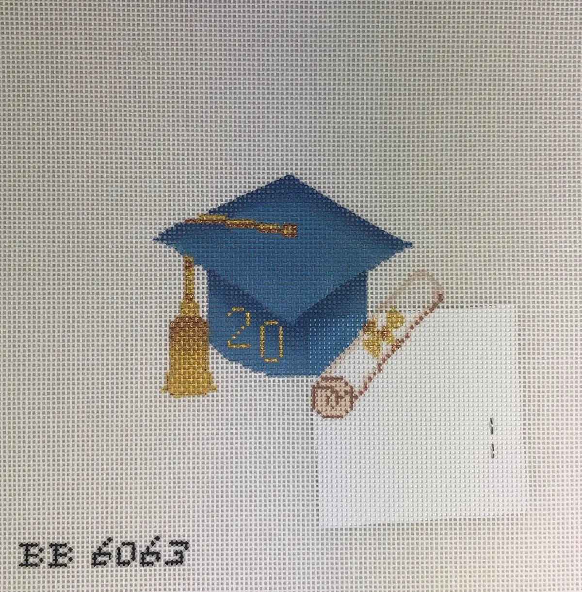 * Burnett & Bradley Bb6063 Graduation Cap-Light Blue 1