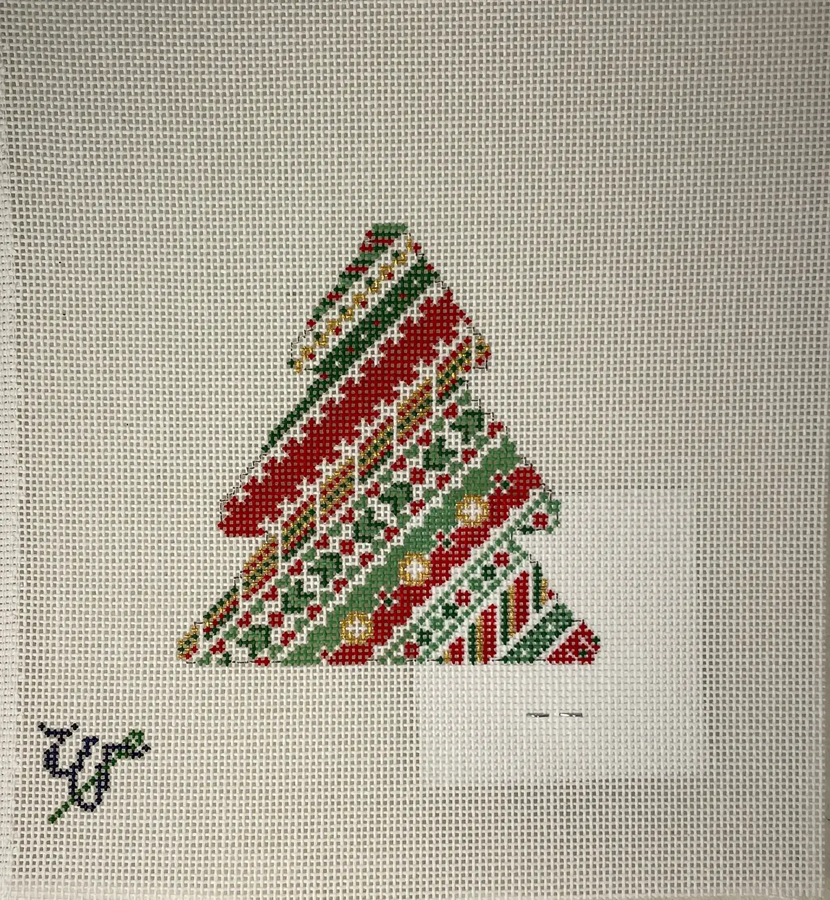 * Wipstitch Needleworks 003-3.5 Ribbon Tree 1