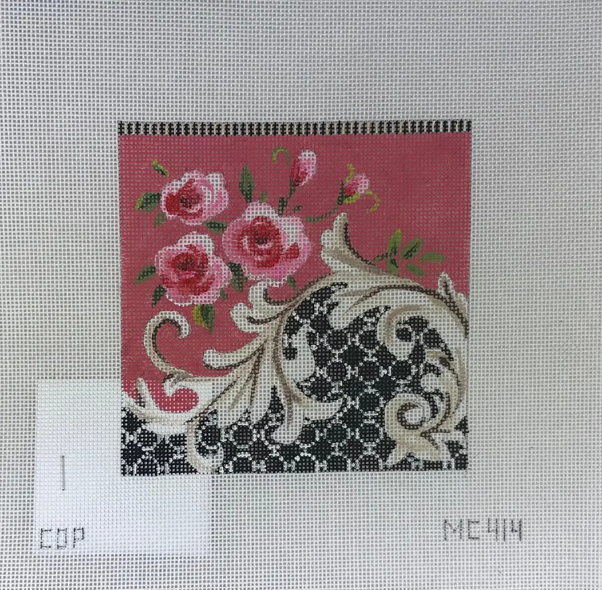 Pld Designs, Inc. Mc414 Roses With Scroll 1