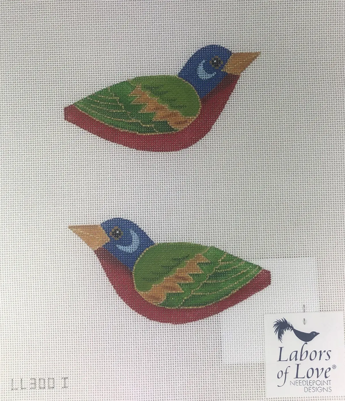 * Labors Of Love Ll 300 I Painted Bunting 1