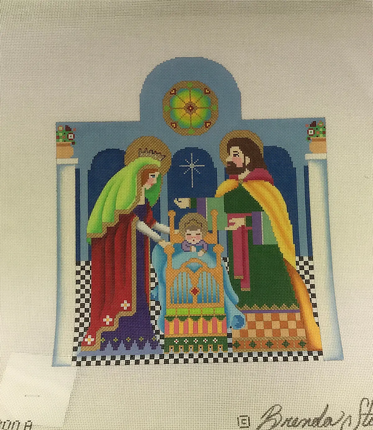 Brenda Stofft Design B300a Nativity Holy Family 1