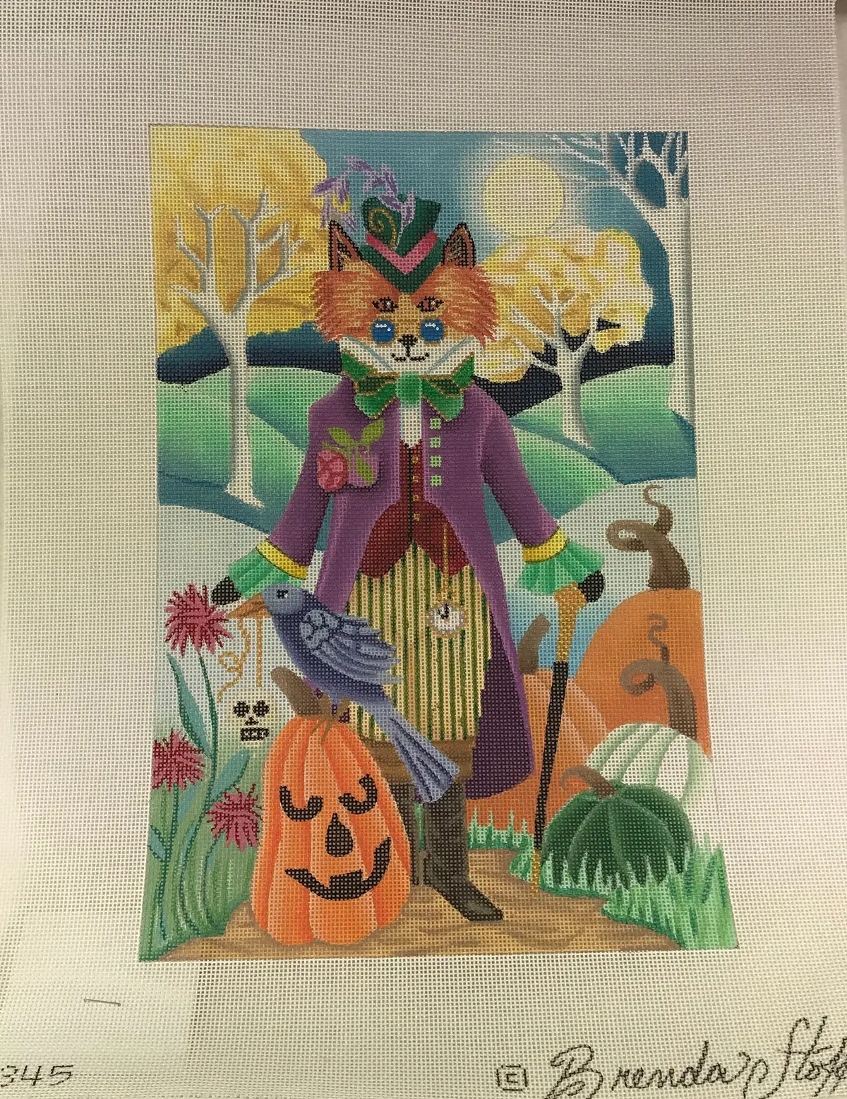 * Brenda Stofft Design B345 Steampunk Fox 1