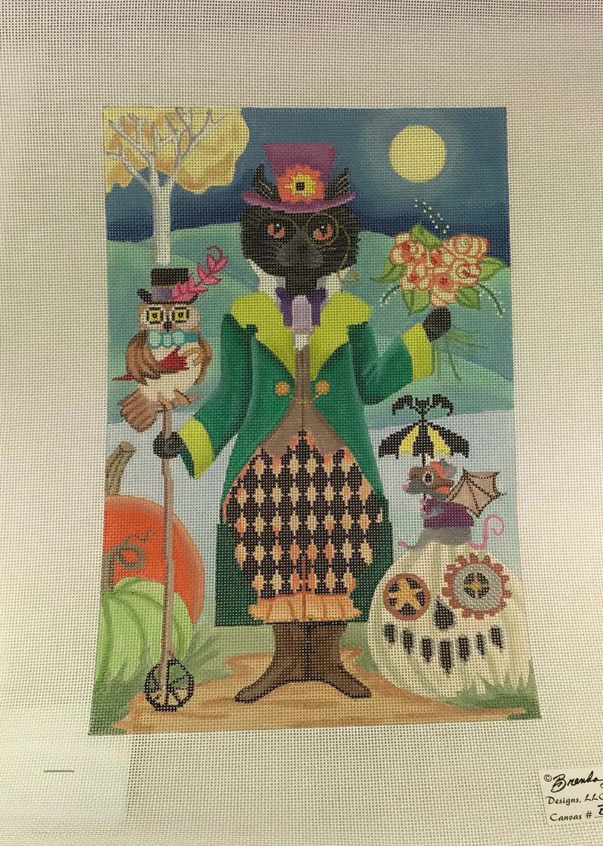 * Brenda Stofft Design B346 Steampunk Cat 1