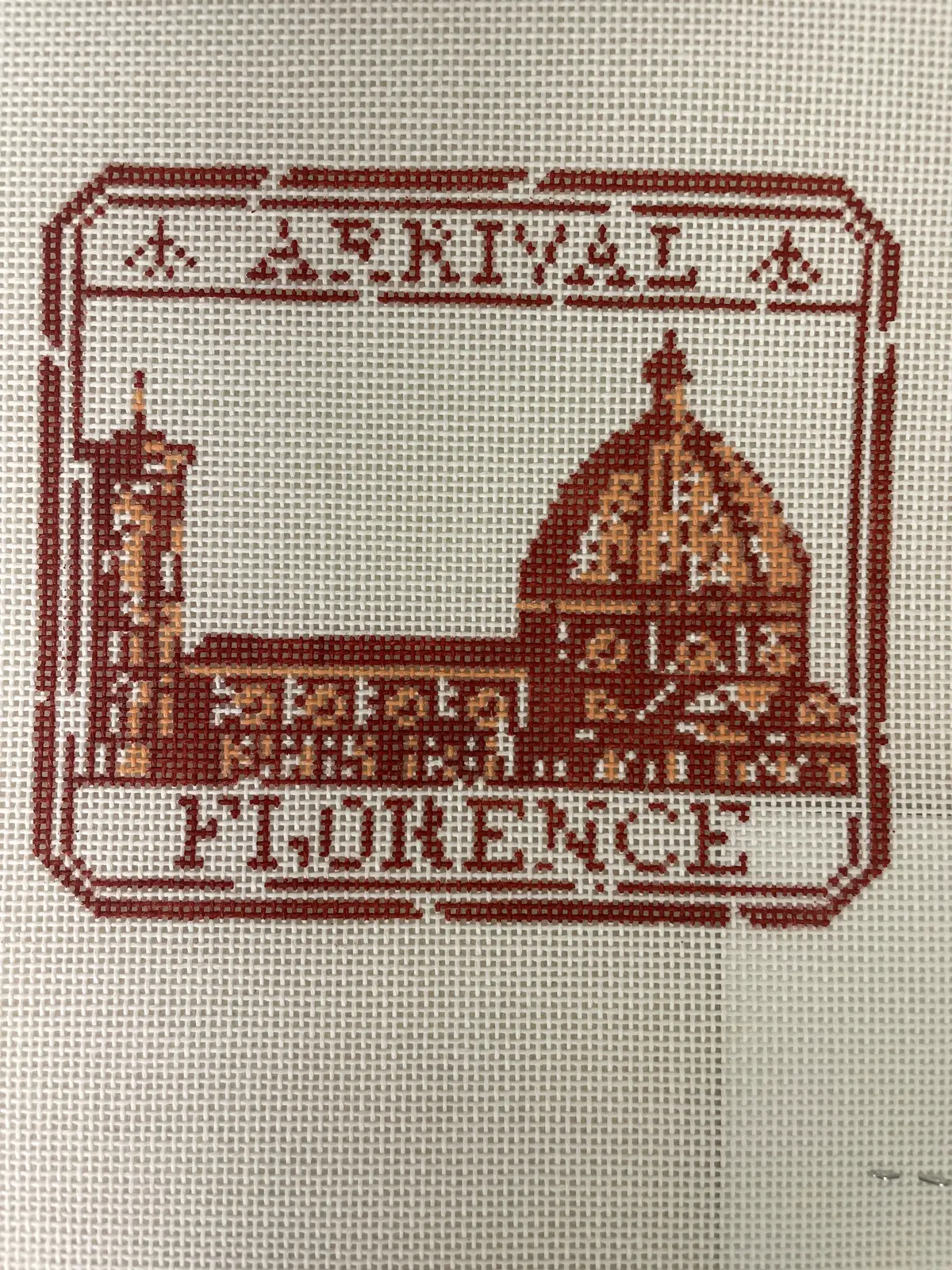 * Audrey Wu Designs Aw91 Passport Stamp- Florence 1