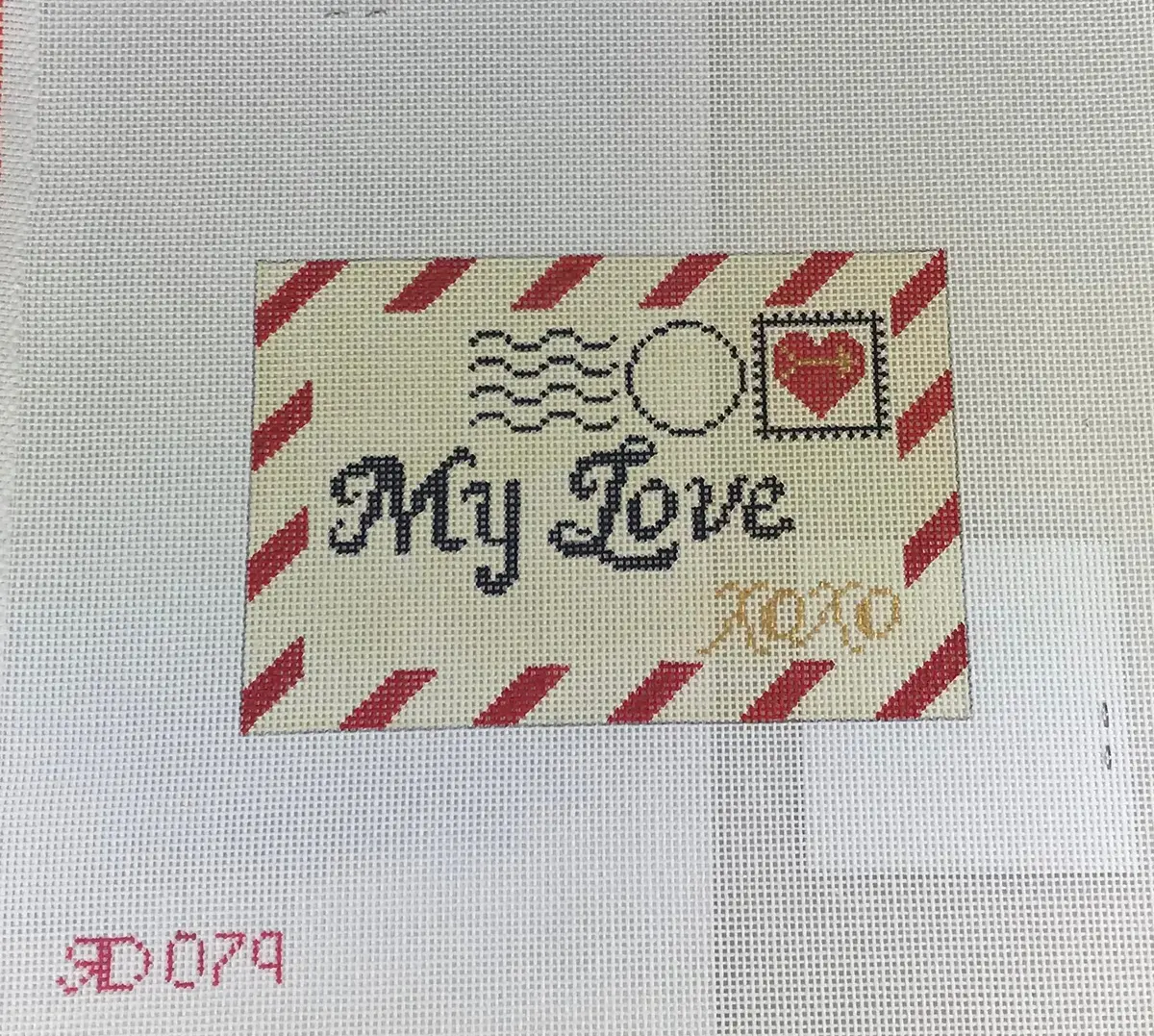 * Rachel Donley Needlepoint Rd079 Mini Love Letter 1