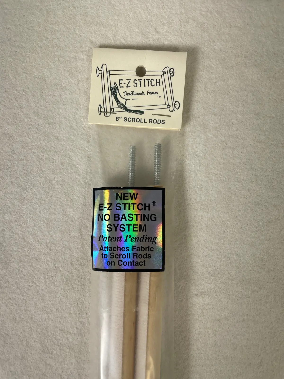 Ez Stitch Scroll Rods-8In 1