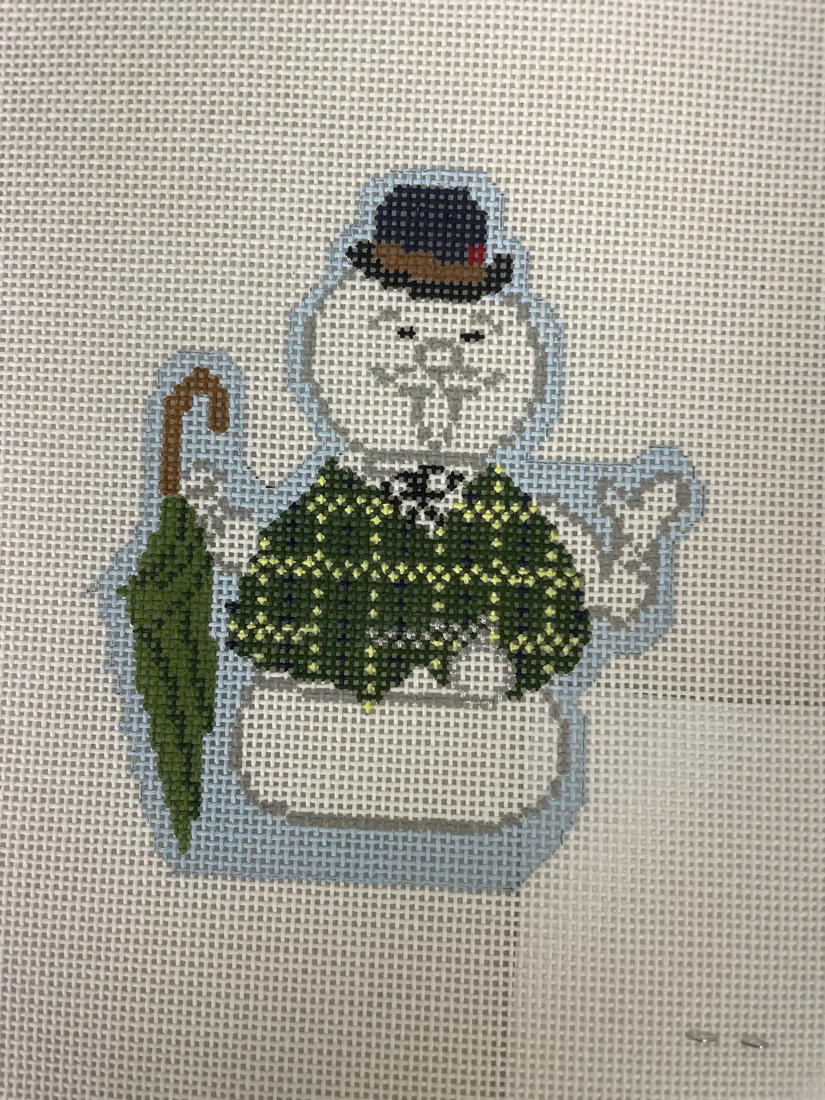 *Elm Tree Needlepoint Designs Xc060 Sam The Snowman (Rudolf Series) 1