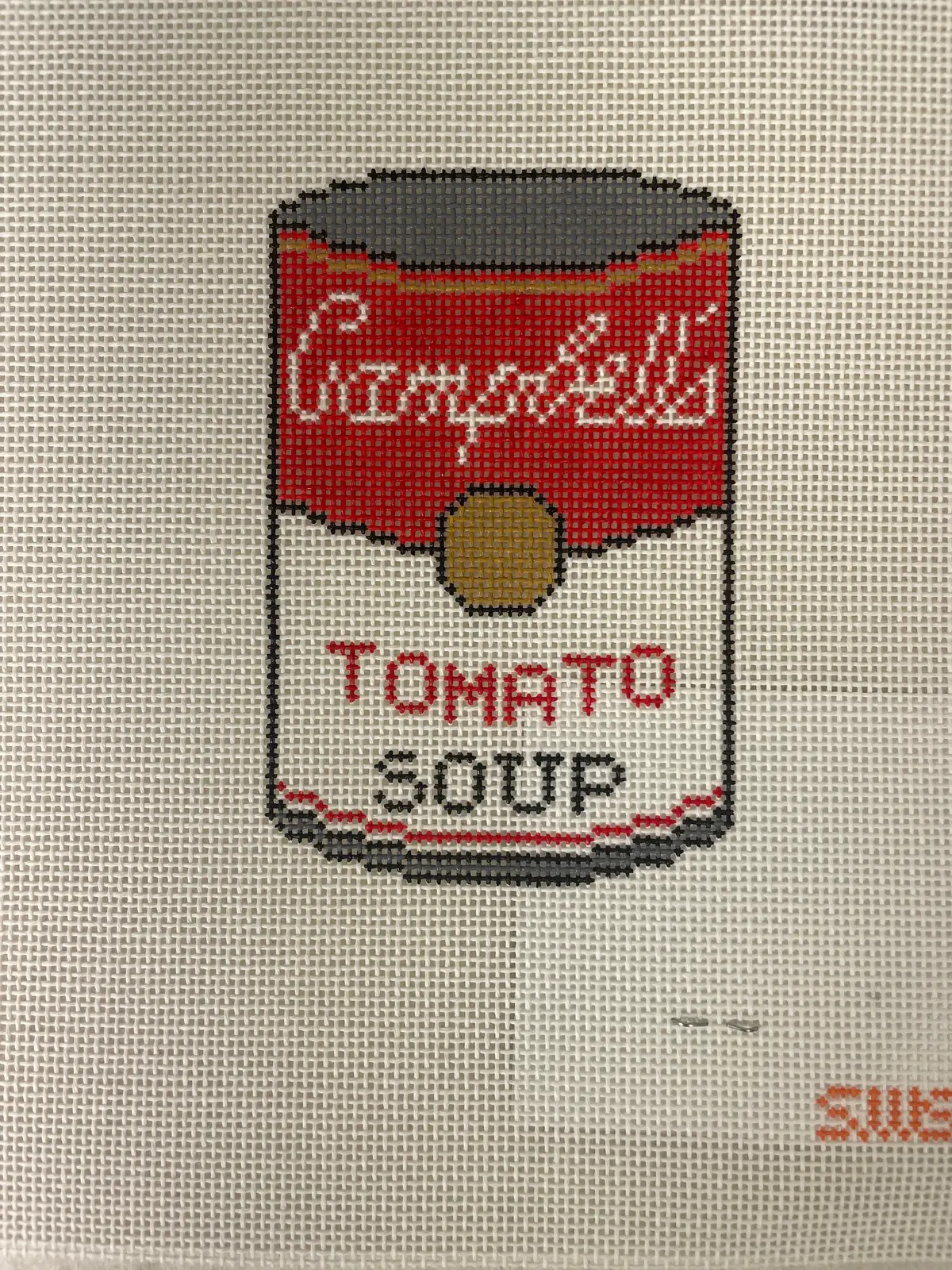 *Stitching With Stacey Needlepoint Designs Tomato Soup 1