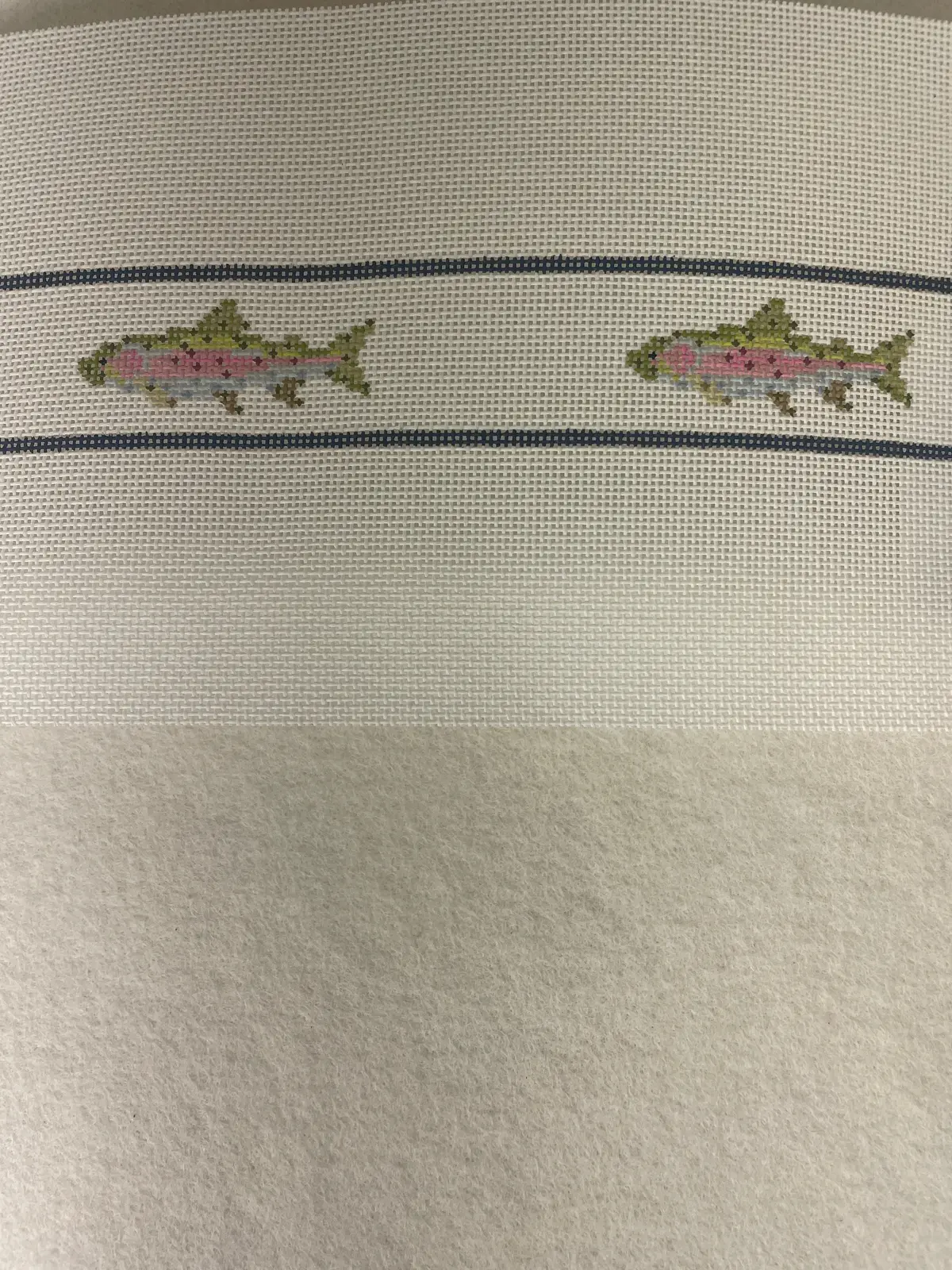 Bell House Designs 041 Rainbow Trout Key Fob 1