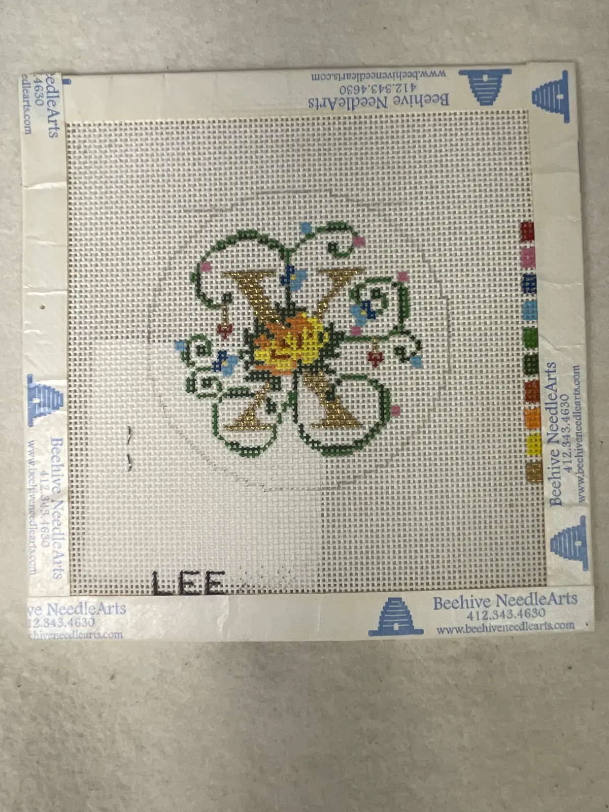 * Sale / Lee Bj01x Jewelry Case Insert Letter X 1
