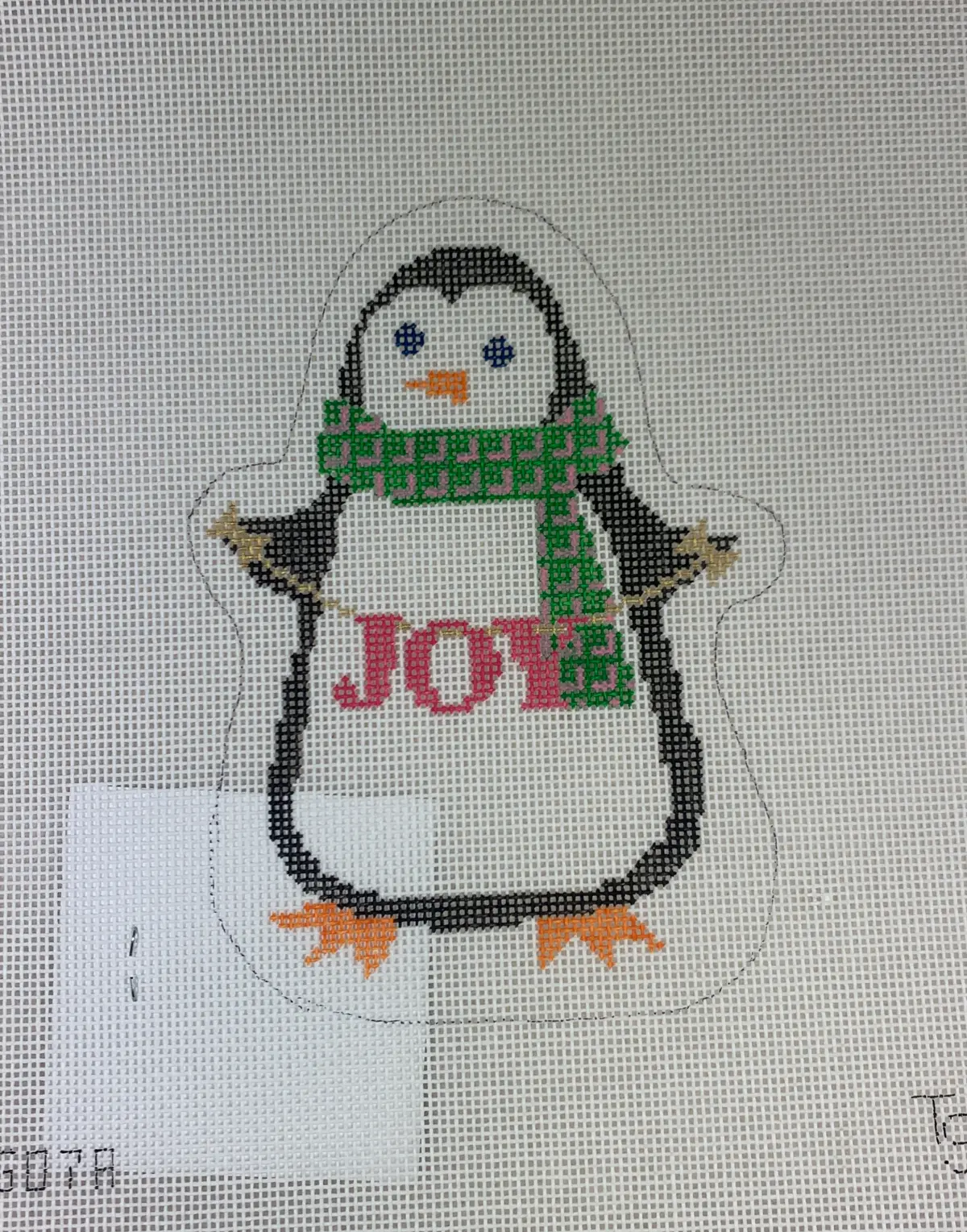 Two Sisters Needlepoint G07a Penguin Joy 1