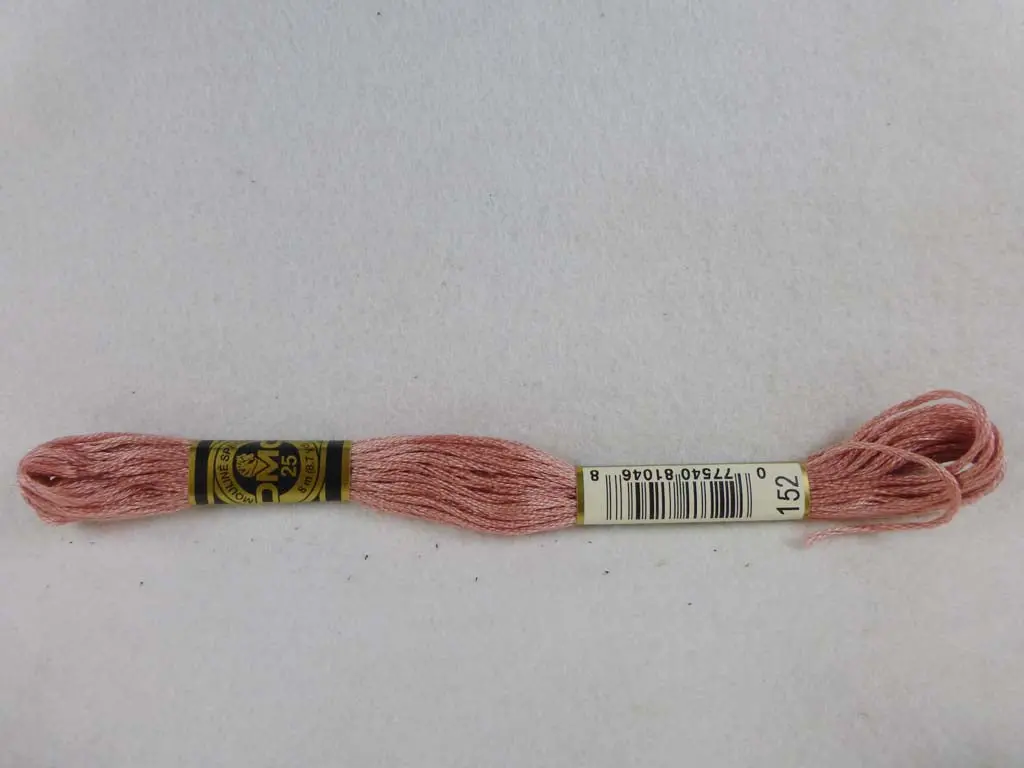 Dmc Floss 152 Medium Light Shell Pink 1