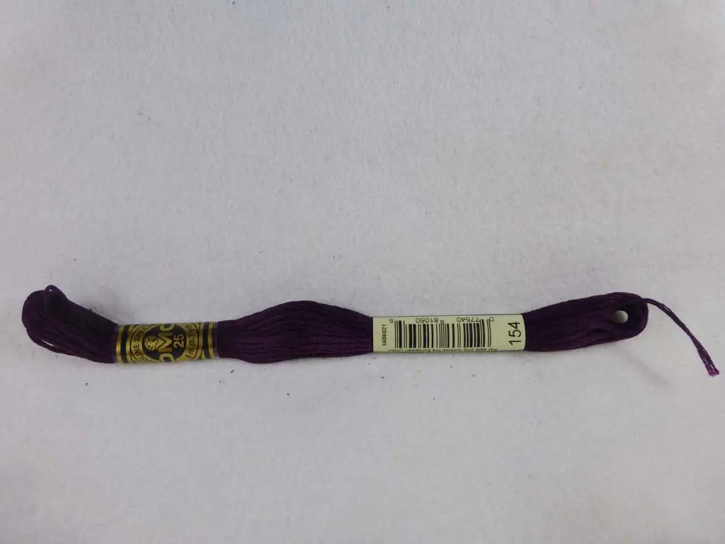 Dmc Floss 154 Very Dark Grape 1