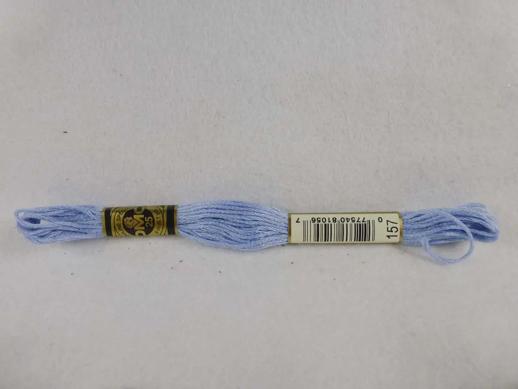 Dmc Floss 157 Very Light Cornflower Blue 1