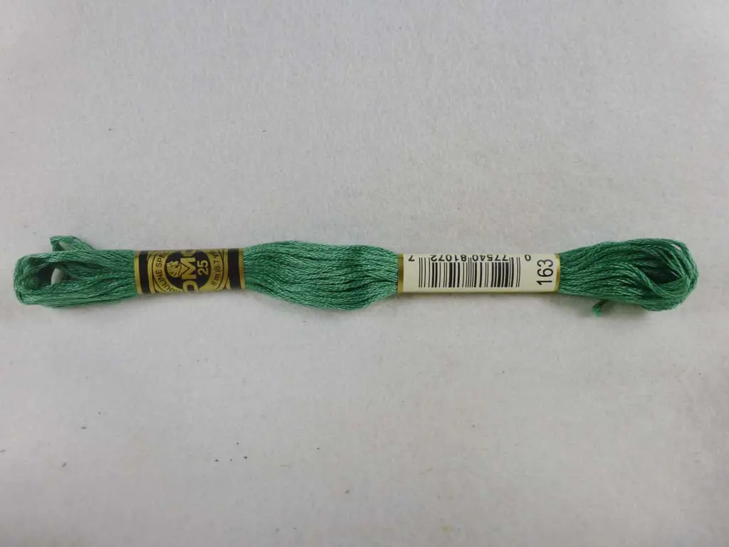Dmc Floss 163 Medium Celadon Green 1