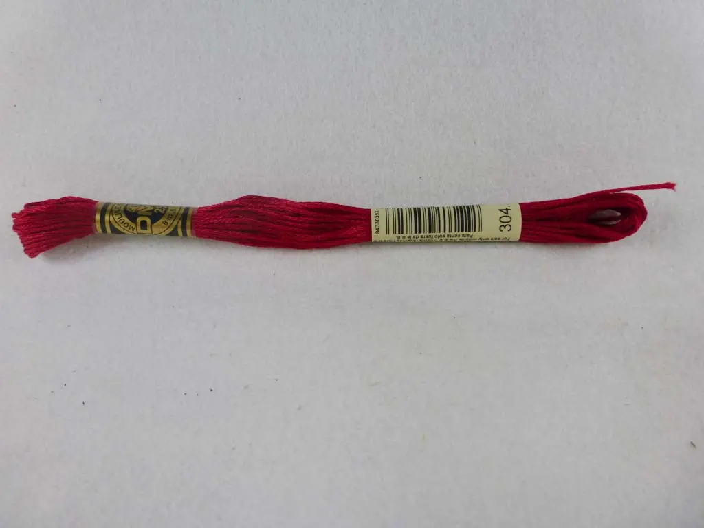 Dmc Floss 304 Medium Red 1