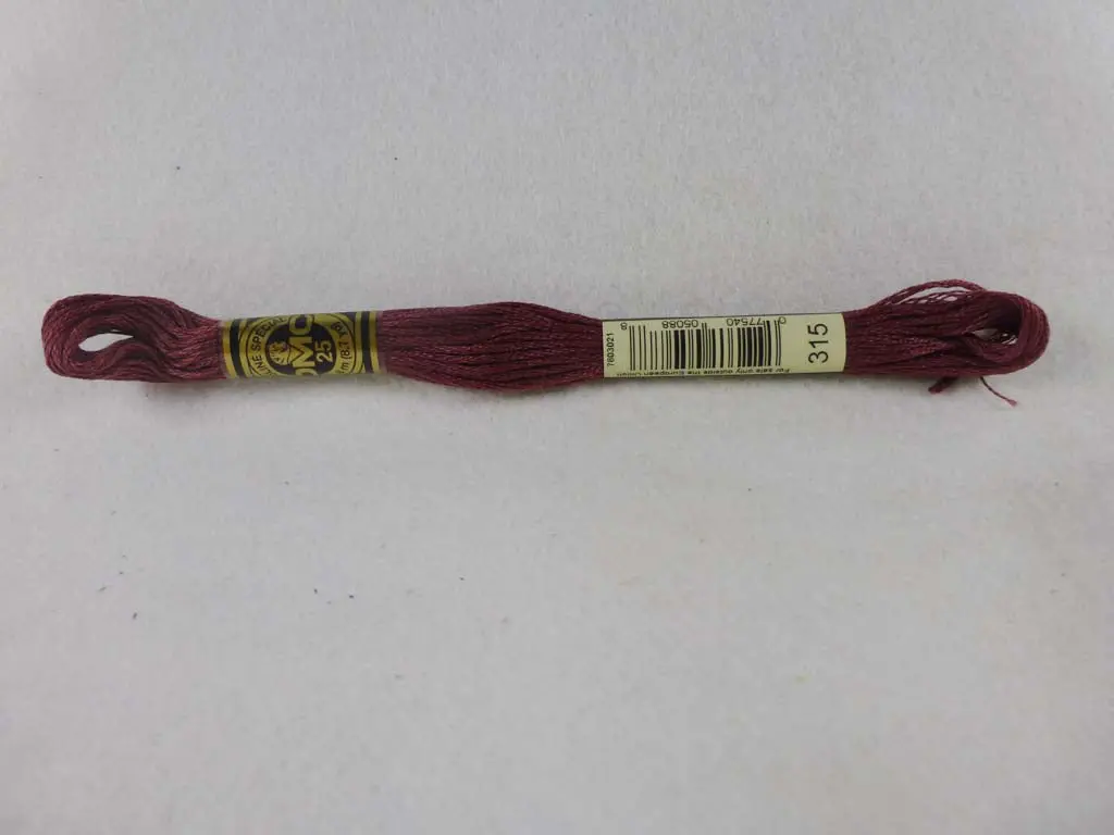 Dmc Floss 315 Medium Dark Antique Mauve 1