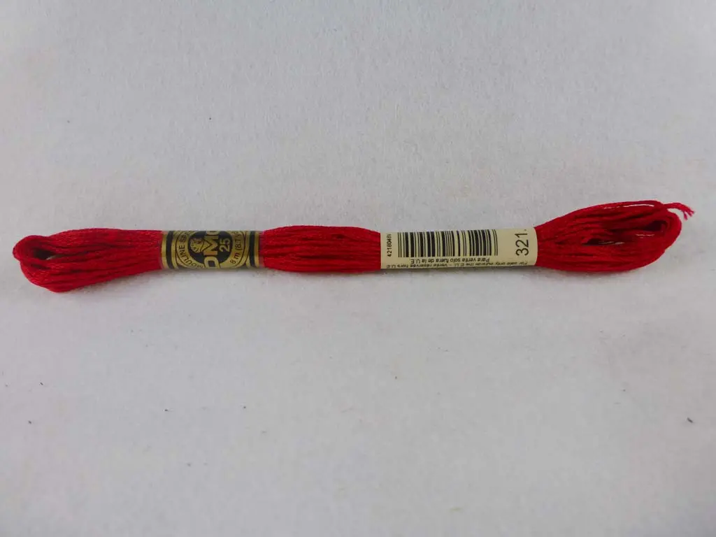 Dmc Floss 321 Red 1