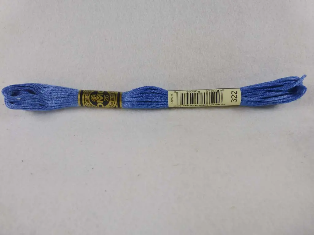 Dmc Floss 322 Dark Dark Baby Blue 1
