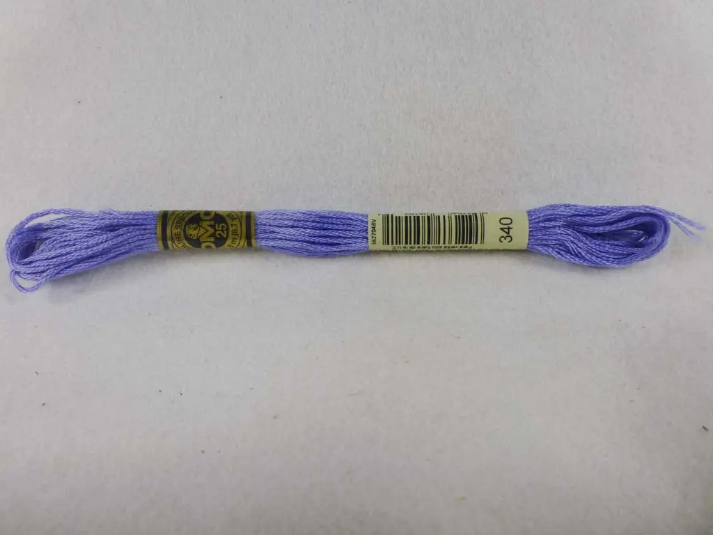 Dmc Floss 340 Medium Blue Violet 1