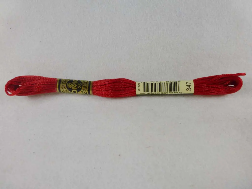 Dmc Floss 347 Very Dark Salmon 1