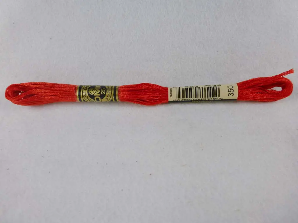 Dmc Floss 350 Medium Coral 1