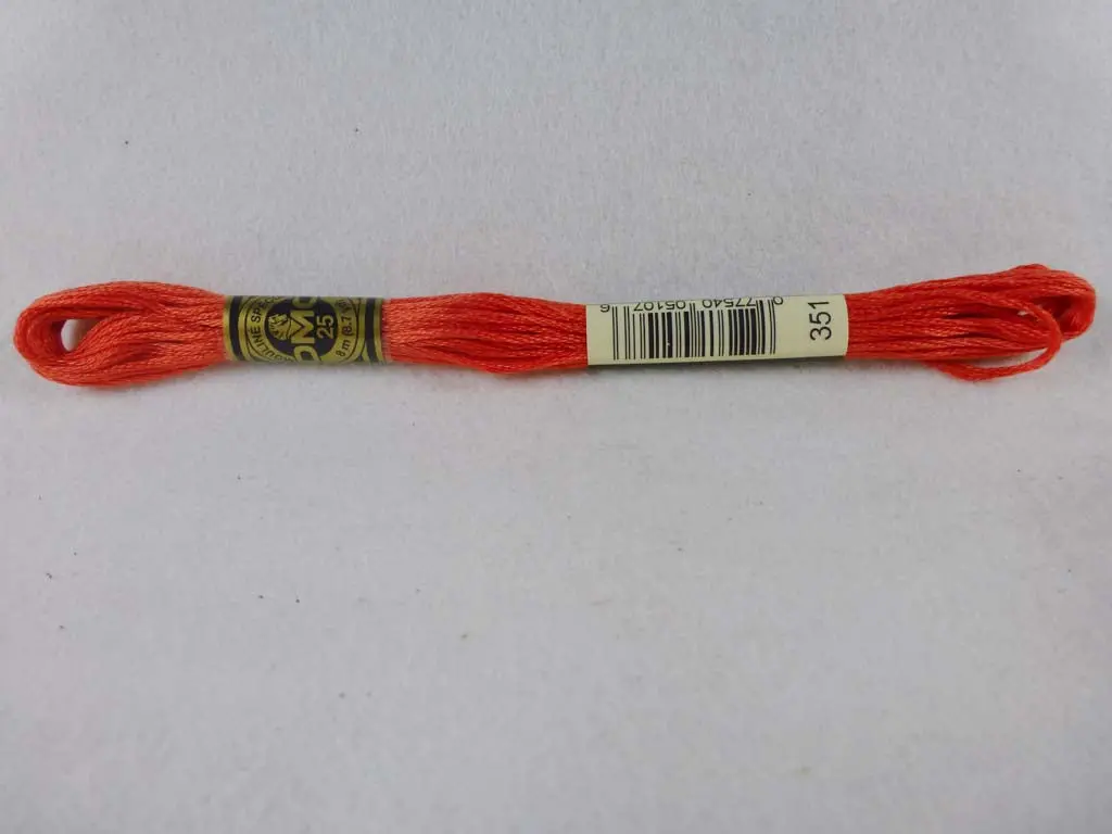 Dmc Floss 351 Coral 1