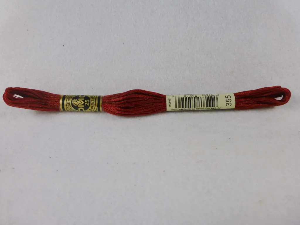 Dmc Floss 355 Dark Terra Cotta 1