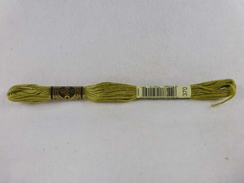 Dmc Floss 370 Medium Mustard 1